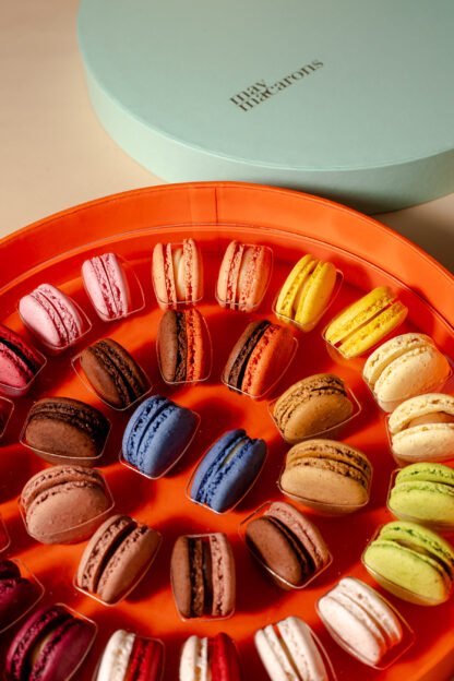 Caixa 32 mini macarons - Imagem 2