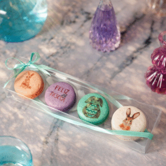 Caixa com 4 Macarons - Páscoa