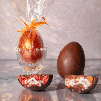 Mini ovo crocante com marshmallow