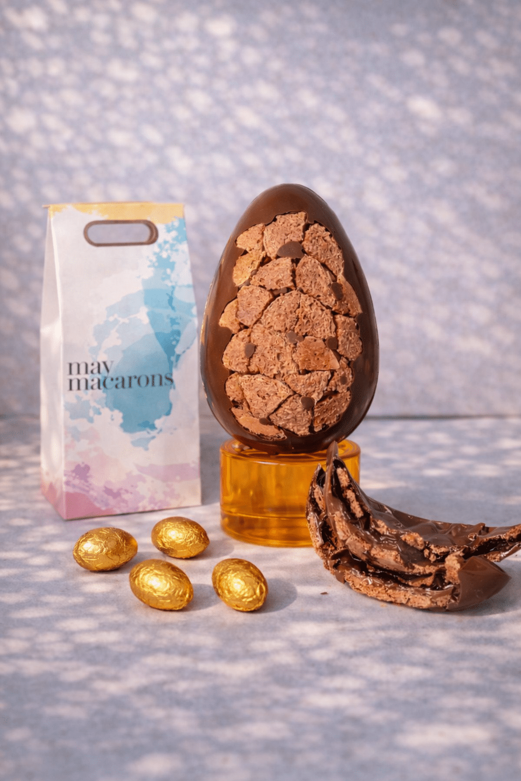 Ovo crocante de chocolate