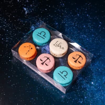 Caixa com 6 macarons - Signos