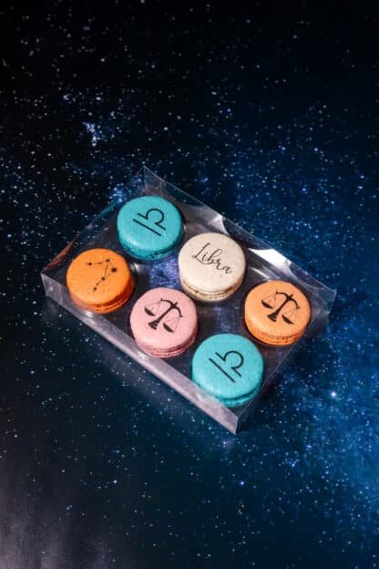 Caixa com 6 macarons - Signos
