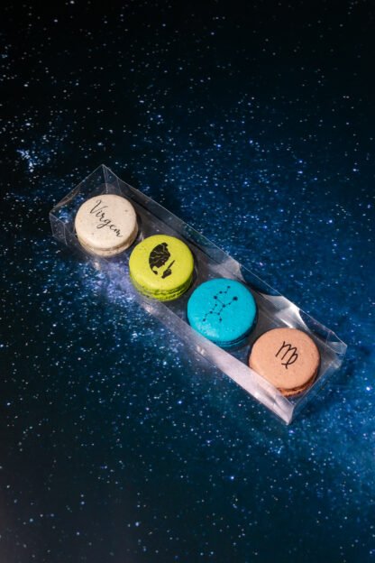 Caixa com 4 macarons - Signos - Imagem 13