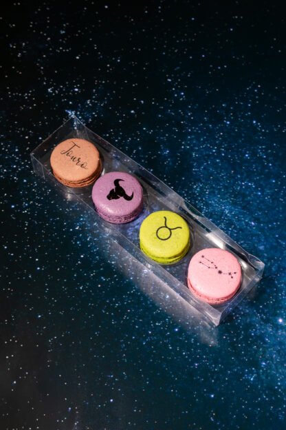 Caixa com 4 macarons - Signos - Imagem 12