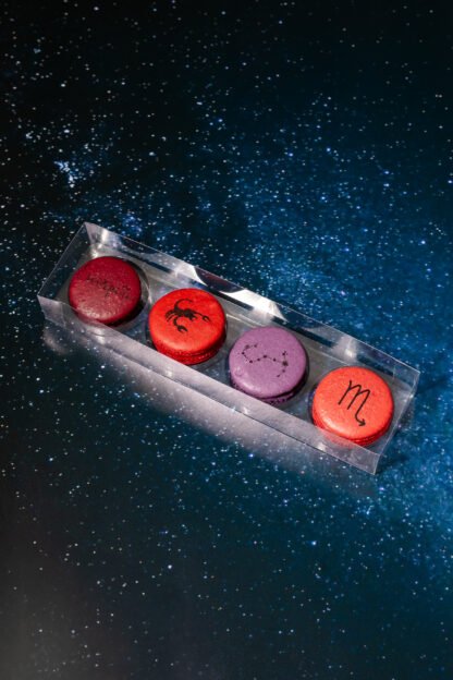 Caixa com 4 macarons - Signos - Imagem 11