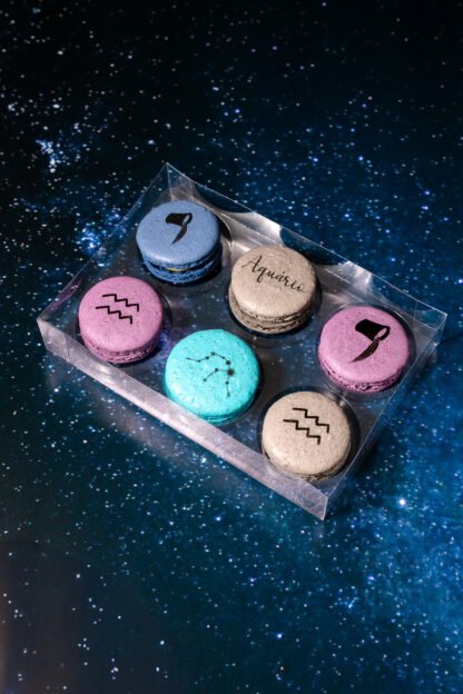 Caixa com 6 macarons - Signos - Imagem 5