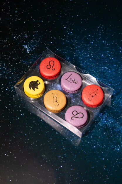 Caixa com 6 macarons - Signos - Imagem 3