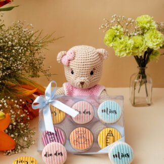 Caixa 6 macarons - 1º dia das Mães