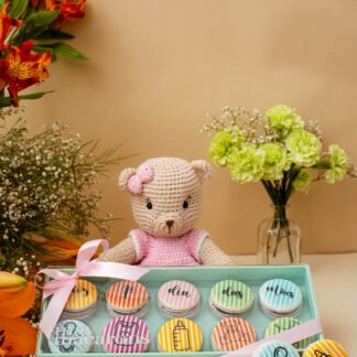 Caixa 10 macarons - 1º dia das Mães