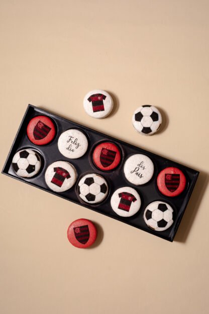 Caixa com 10 Macarons - Times de Futebol - Imagem 8
