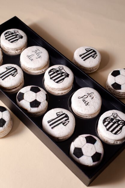 Caixa com 10 Macarons - Times de Futebol - Imagem 7