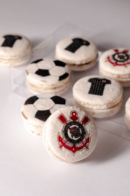 Caixa com 6 Macarons - Times de Futebol - Imagem 4
