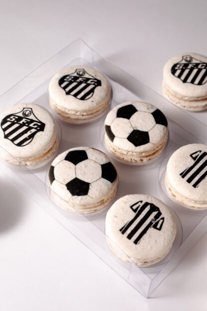 Caixa com 6 Macarons - Times de Futebol - Imagem 2