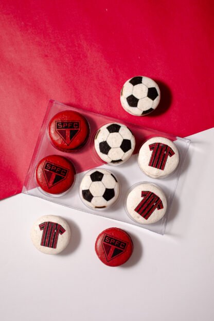 Caixa com 6 Macarons - Times de Futebol - Imagem 7