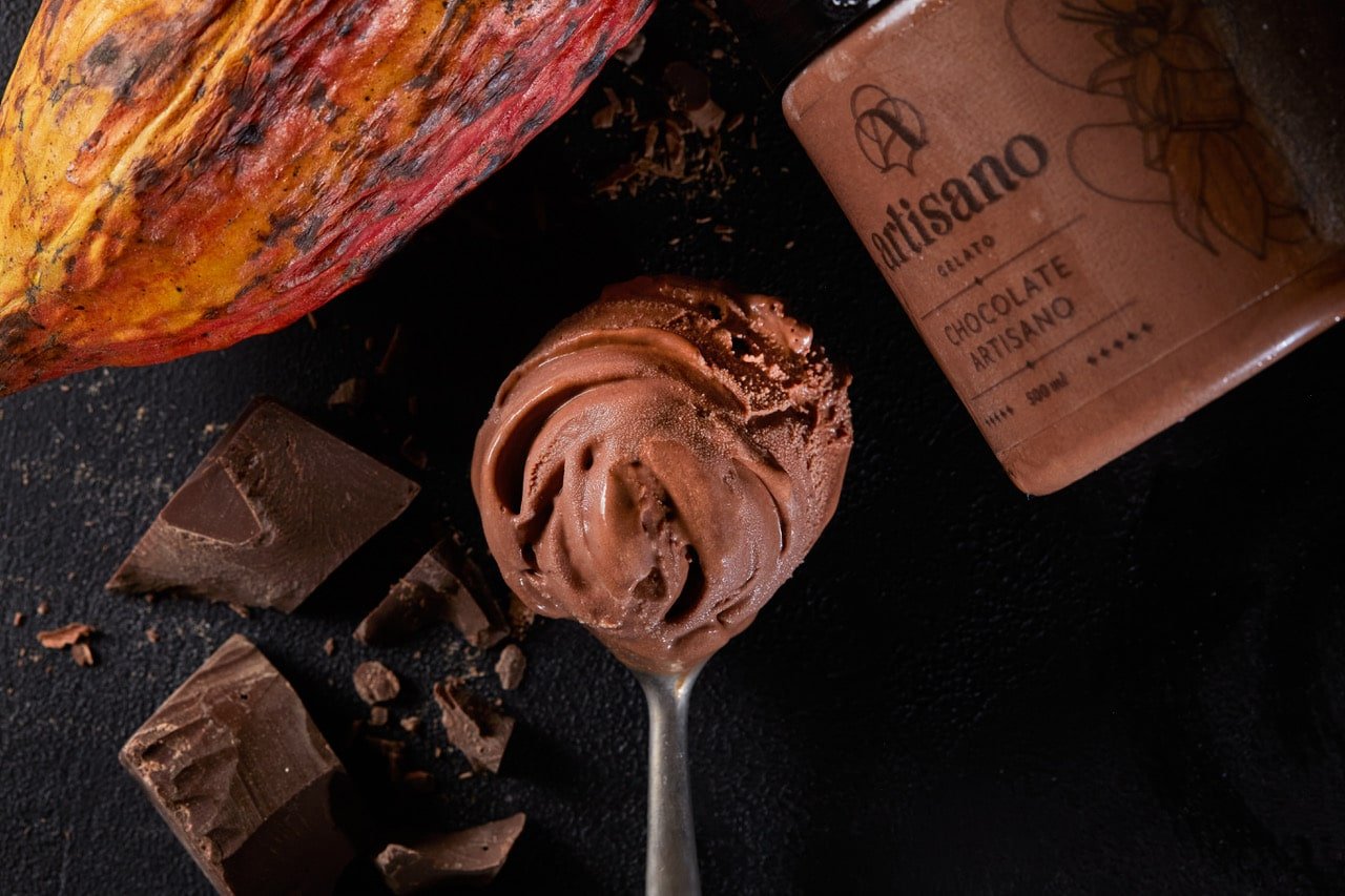 Pote de Gelato Artisano 500 ml - Chocolate