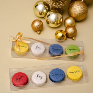 Caixa 4 Macarons - Desejos