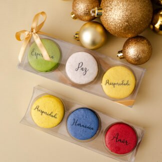 Caixa 3 macarons - Desejos