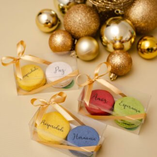 Caixa 2 macarons - Desejos