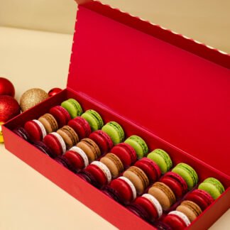Caixa 35 macarons - Natal