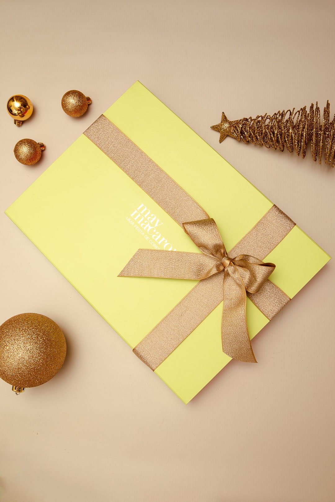 Kit livro May e 10 macarons - Natal - Imagem 2